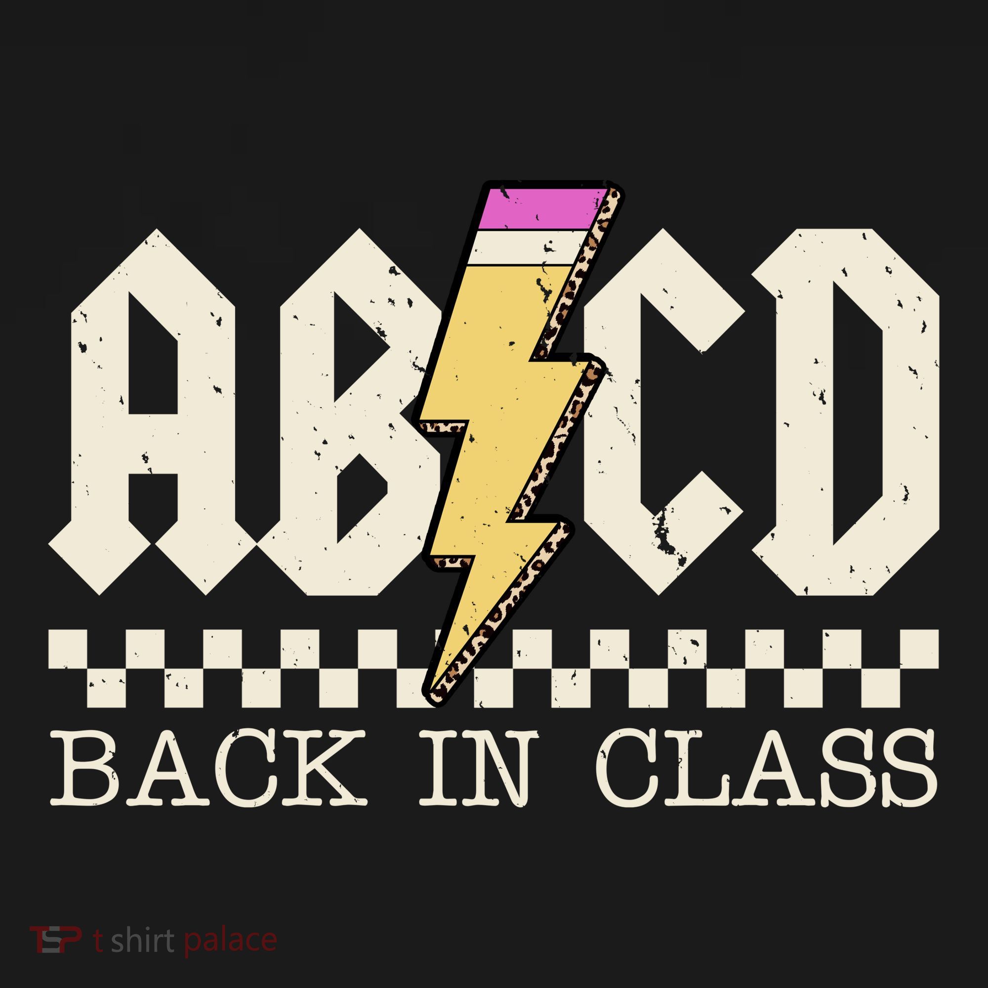 Retro Teacher Tour Abcd Back To School Classic Rock Mousepad