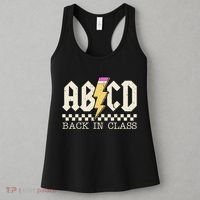 Retro Teacher Tour Abcd Back To School Classic Rock Women's Tank Top thumb 3