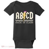 Retro Teacher Tour Abcd Back To School Classic Rock Baby Bodysuit thumb 0