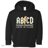 Retro Teacher Tour Abcd Back To School Classic Rock Toddler Hoodie thumb 0