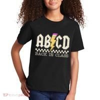 Retro Teacher Tour Abcd Back To School Classic Rock Kids T-Shirt thumb 2