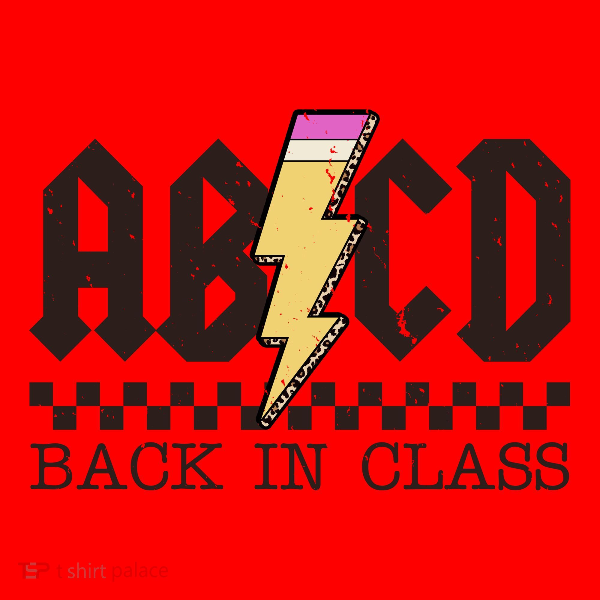 Retro Teacher Tour Abcd Back To School Classic Rock Santa Hat