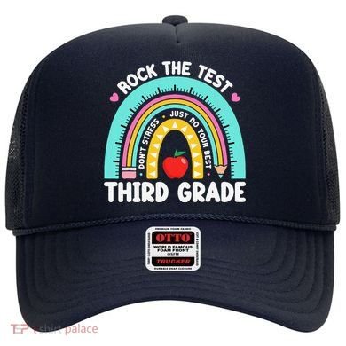 Rock The Test Day 3rd Grade Teacher Third Grade Testing Day Hat