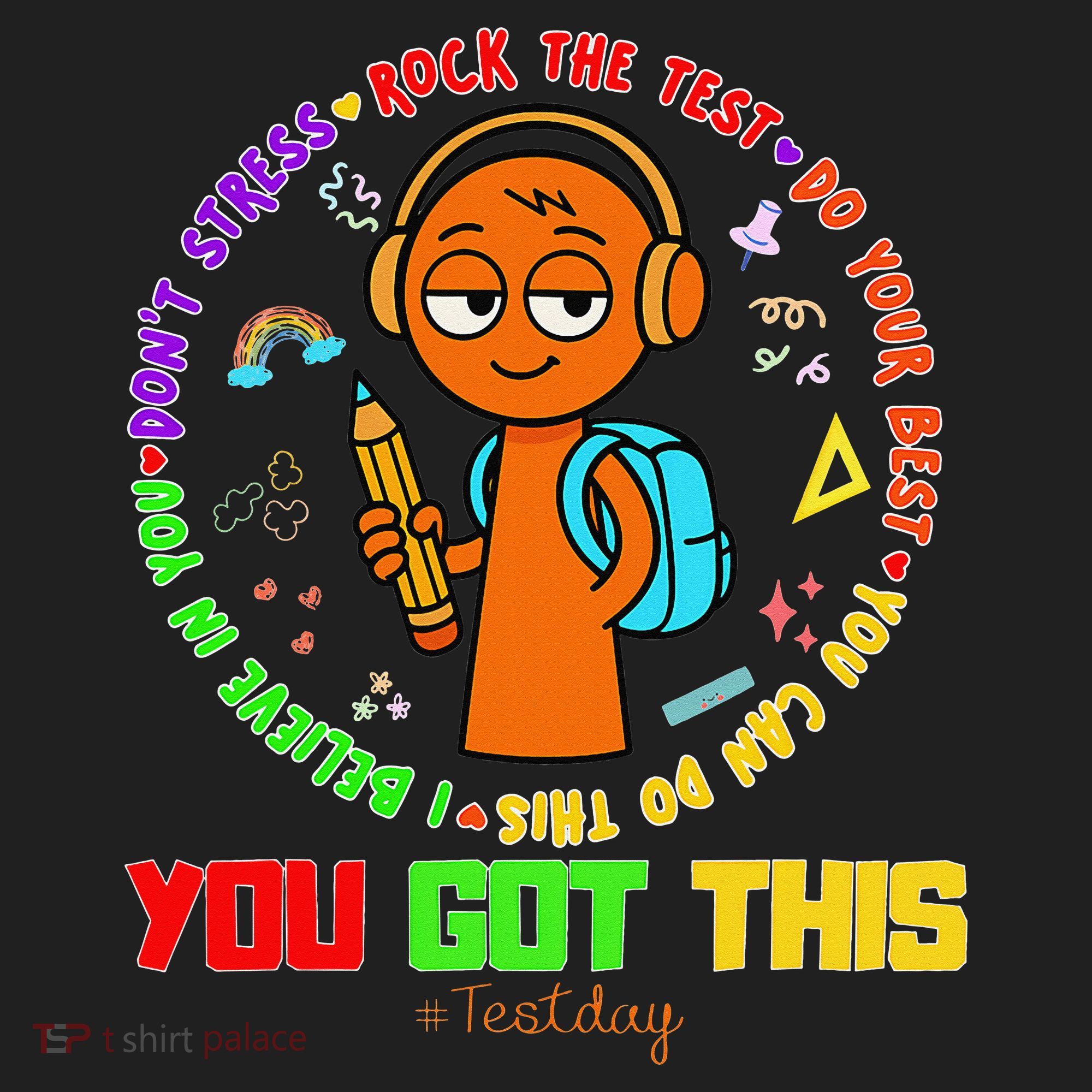 Rock The Test Test Day Teacher You Got This For Women's Sweatshirt