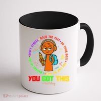 Rock The Test Test Day Teacher You Got This For Coffee Mug thumb 1