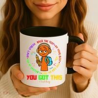 Rock The Test Test Day Teacher You Got This For Coffee Mug thumb 3