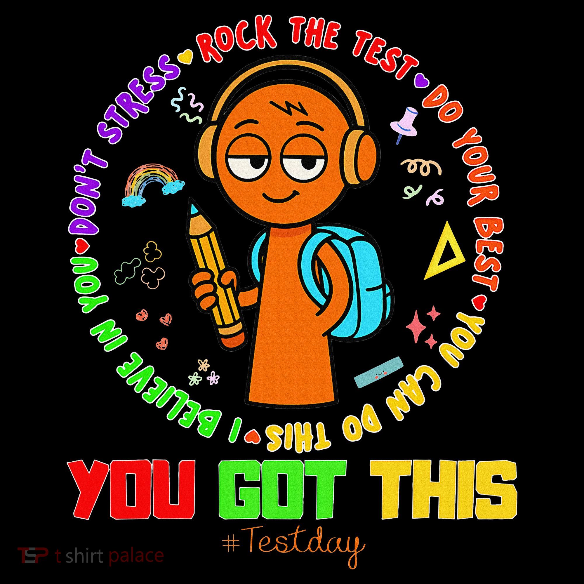 Rock The Test Test Day Teacher You Got This For Coffee Mug