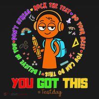 Rock The Test Test Day Teacher You Got This For Women's Hoodie thumb 2