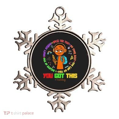 Rock The Test Test Day Teacher You Got This For Ornament