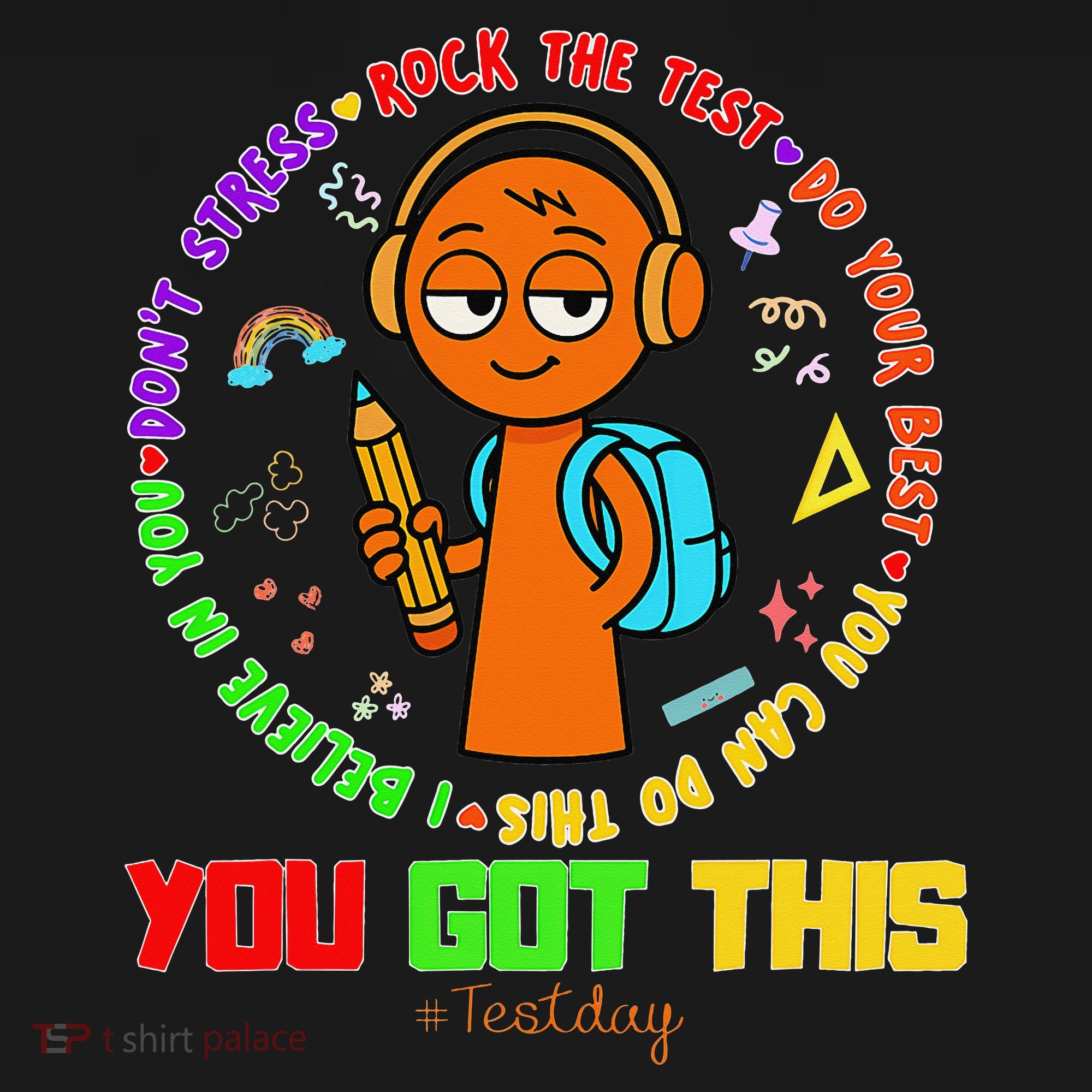 Rock The Test Test Day Teacher You Got This For Women's Tank Top