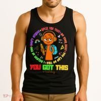 Rock The Test Test Day Teacher You Got This For Tank Top thumb 3