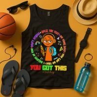 Rock The Test Test Day Teacher You Got This For Tank Top thumb 4
