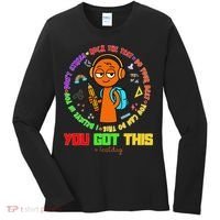 Rock The Test Test Day Teacher You Got This For Women's Long Sleeve Shirt thumb 0