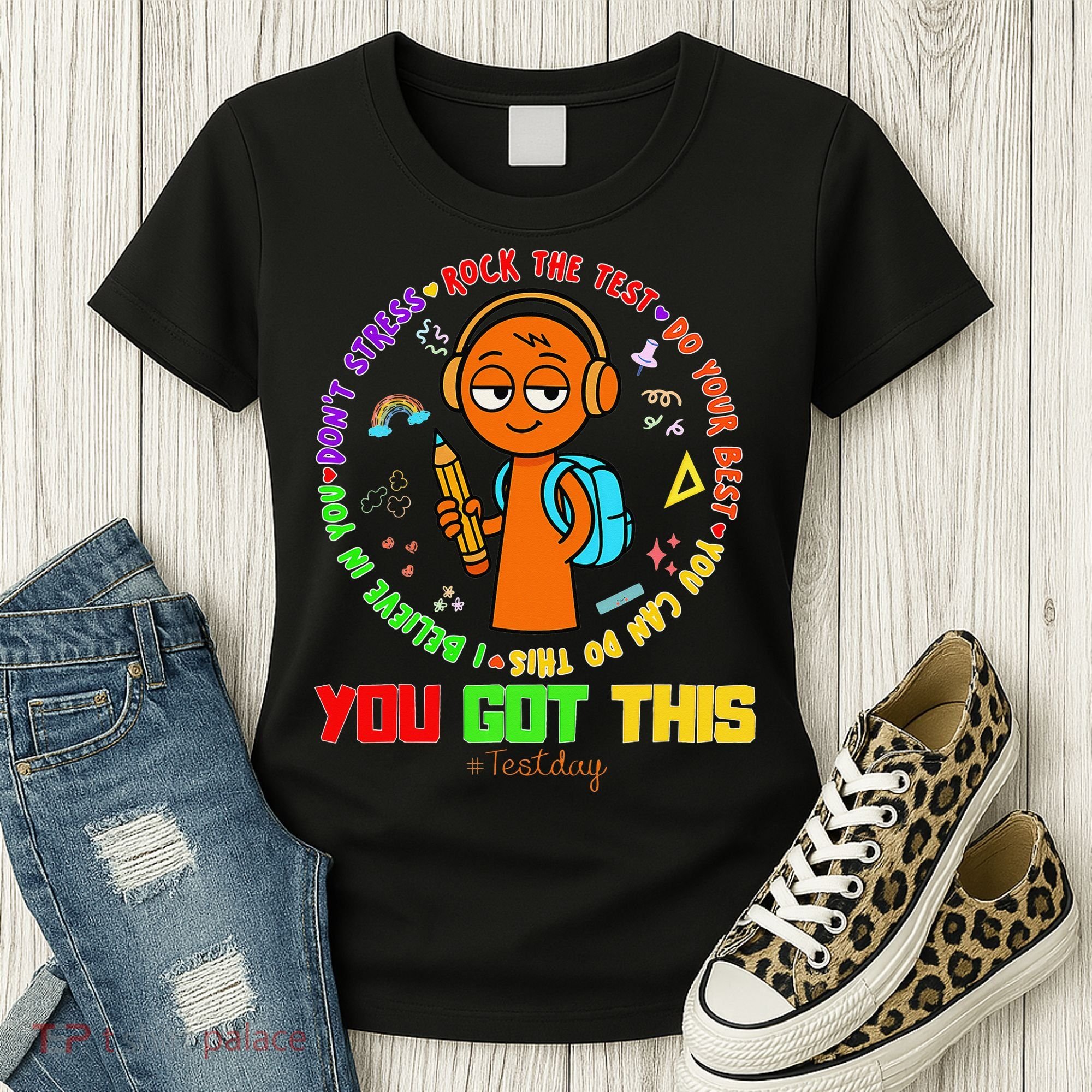 Rock The Test Test Day Teacher You Got This For Women's T-Shirt