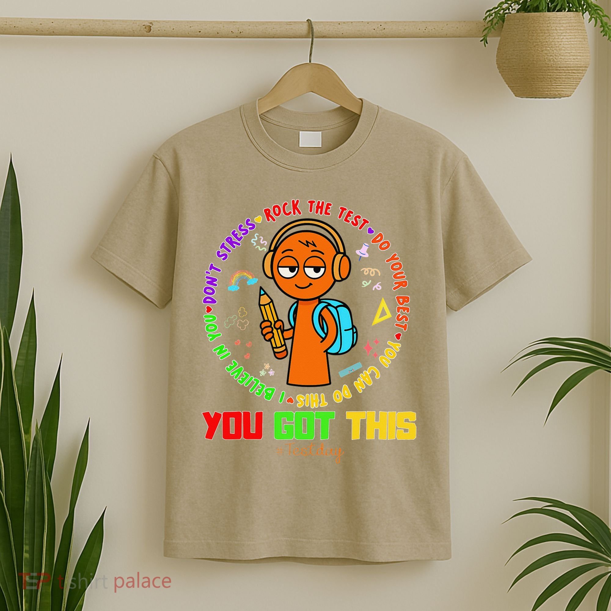 Rock The Test Test Day Teacher You Got This For T-Shirt