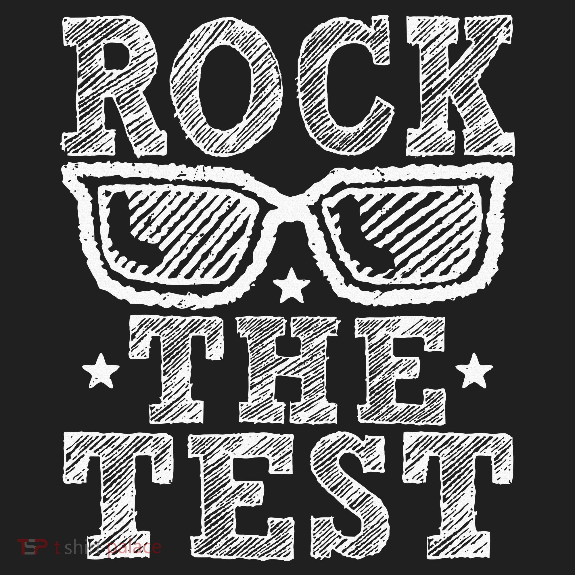 Rock The Test Testing Day Retro Motivational Teacher Hat