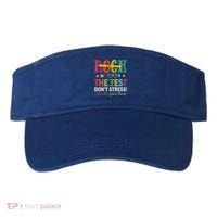 Rock The Test Don't Stress Just Do Your Best Teacher Visor thumb 0
