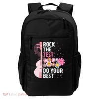 Rock The Test Do Your Best Testing Day Teachers Students Gift Backpack thumb 0