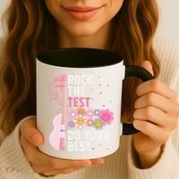Rock The Test Do Your Best Testing Day Teachers Students Gift Coffee Mug thumb 3