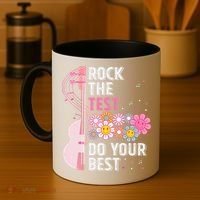 Rock The Test Do Your Best Testing Day Teachers Students Gift Coffee Mug thumb 4