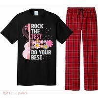 Rock The Test Do Your Best Testing Day Teachers Students Gift Pajama Set thumb 0
