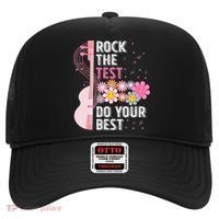 Rock The Test Do Your Best Testing Day Teachers Students Gift Hat thumb 0