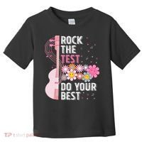 Rock The Test Do Your Best Testing Day Teachers Students Gift Toddler T-Shirt thumb 0