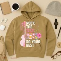 Rock The Test Do Your Best Testing Day Teachers Students Gift Hoodie thumb 3