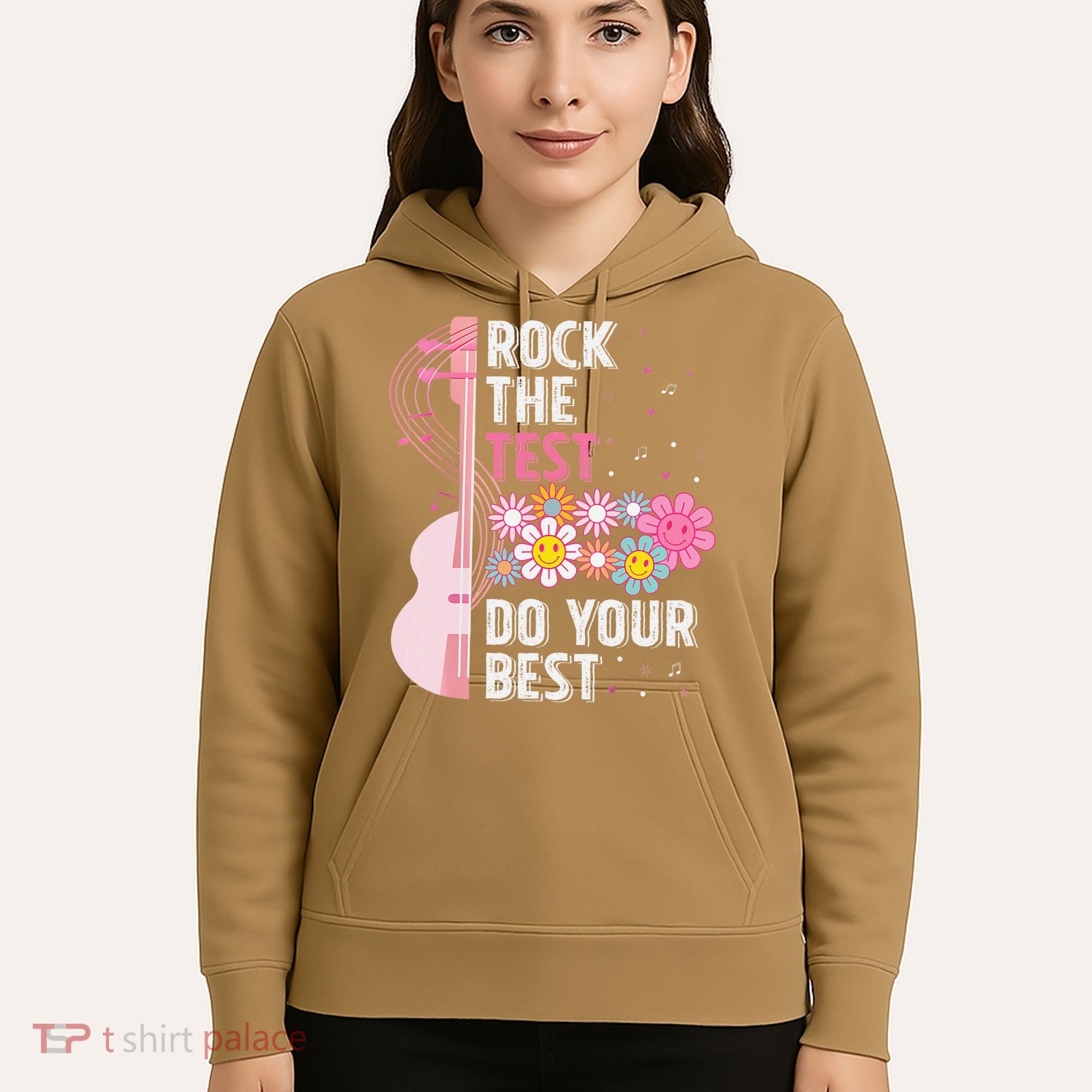 Rock The Test Do Your Best Testing Day Teachers Students Gift Hoodie