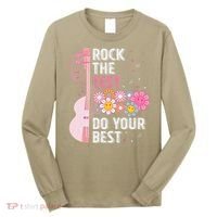 Rock The Test Do Your Best Testing Day Teachers Students Gift Long Sleeve Shirt thumb 0