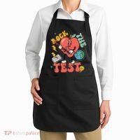 Rock The Test Apple Teacher Appreciation Teacher Graduation Apron thumb 2