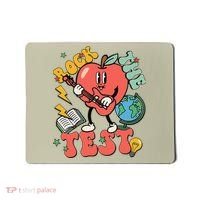 Rock The Test Apple Teacher Appreciation Teacher Graduation Mousepad thumb 0