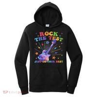 Rock The Test Testing Day Teacher Student Just Do Your Best Women's Hoodie thumb 0