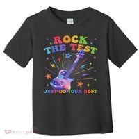 Rock The Test Testing Day Teacher Student Just Do Your Best Toddler T-Shirt thumb 0