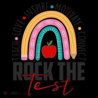Rock The Test Teach Love Inspire Motivate Connect Coffee Mug thumb 5