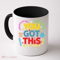Rock The Test Don't Stress You Got This Teacher Testing Day  Coffee Mug thumb 0