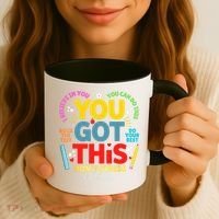 Rock The Test Don't Stress You Got This Teacher Testing Day  Coffee Mug thumb 3