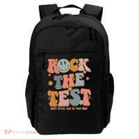 Rock The Test Dont Stress Just Do Your Best Backpack thumb 0