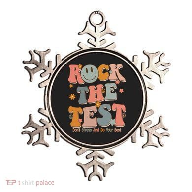 Rock The Test Dont Stress Just Do Your Best Ornament