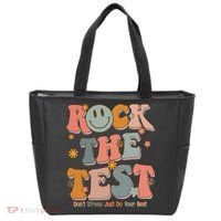 Rock The Test Dont Stress Just Do Your Best Tote Bag thumb 0