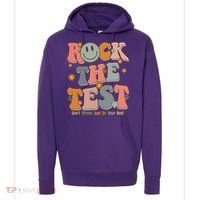 Rock The Test Dont Stress Just Do Your Best Hoodie thumb 0