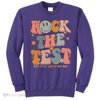 Rock The Test Dont Stress Just Do Your Best Sweatshirt thumb 0