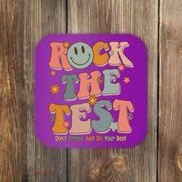 Rock The Test Dont Stress Just Do Your Best Coaster thumb 0