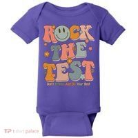 Rock The Test Dont Stress Just Do Your Best Baby Bodysuit thumb 0