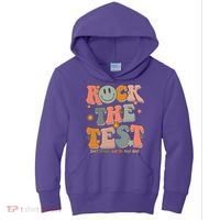 Rock The Test Dont Stress Just Do Your Best Kids Hoodie thumb 0