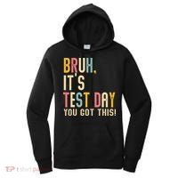 Rock The Test Dont Stress Motivational Student Teacher Women's Hoodie thumb 0
