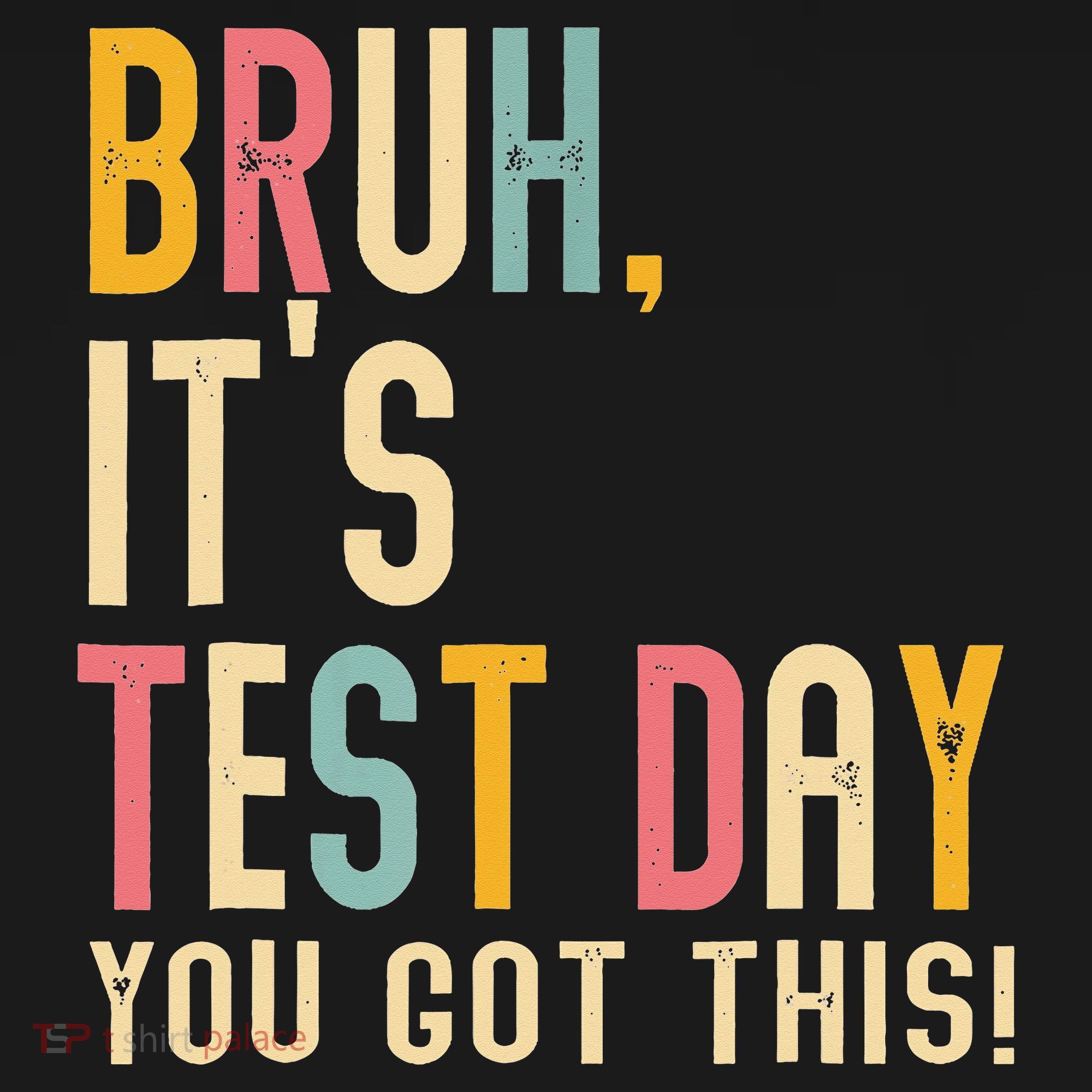 Rock The Test Dont Stress Motivational Student Teacher Women's Hoodie