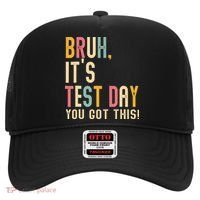 Rock The Test Dont Stress Motivational Student Teacher Hat thumb 0