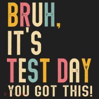 Rock The Test Dont Stress Motivational Student Teacher Golf Towel thumb 3
