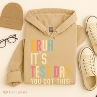 Rock The Test Dont Stress Motivational Student Teacher Hoodie thumb 4